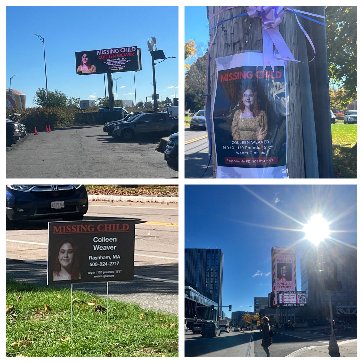 There’s an urgency to the search for missing 16 year old Colleen Weaver.  The #Raynham teen has been gone for more than a week and is believed to be in danger.  Now her face is plastered all over the state, in hopes of locating her. #7news