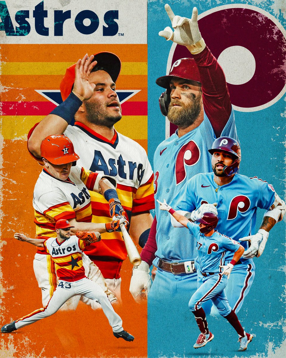 MLB on X: Two teams with elite retro uniforms going for the ultimate prize  in the #WorldSeries! #TBT  / X