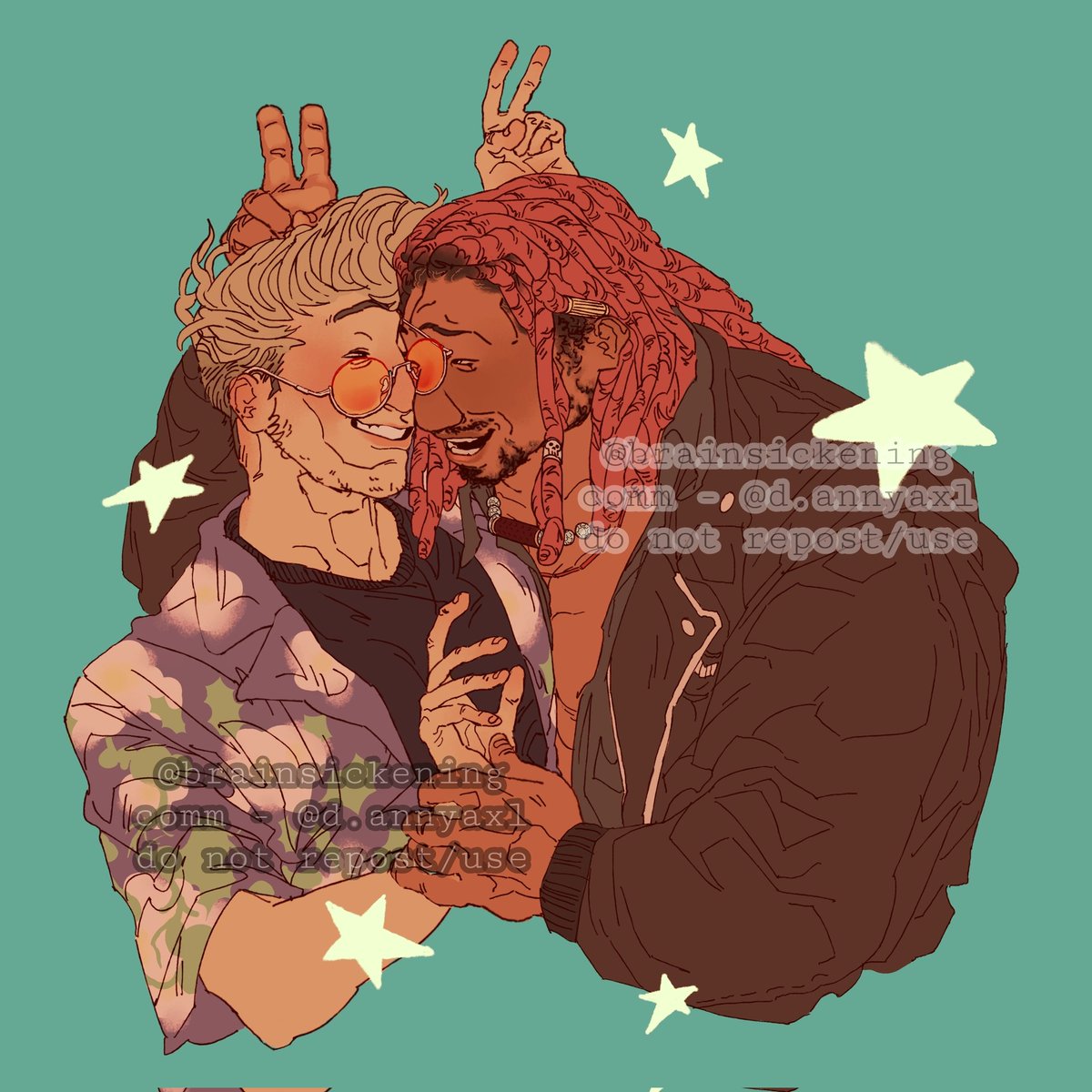 brainsickening's tweet photo. more comms! (july to september) https://t.co/fKBkzMy5y4