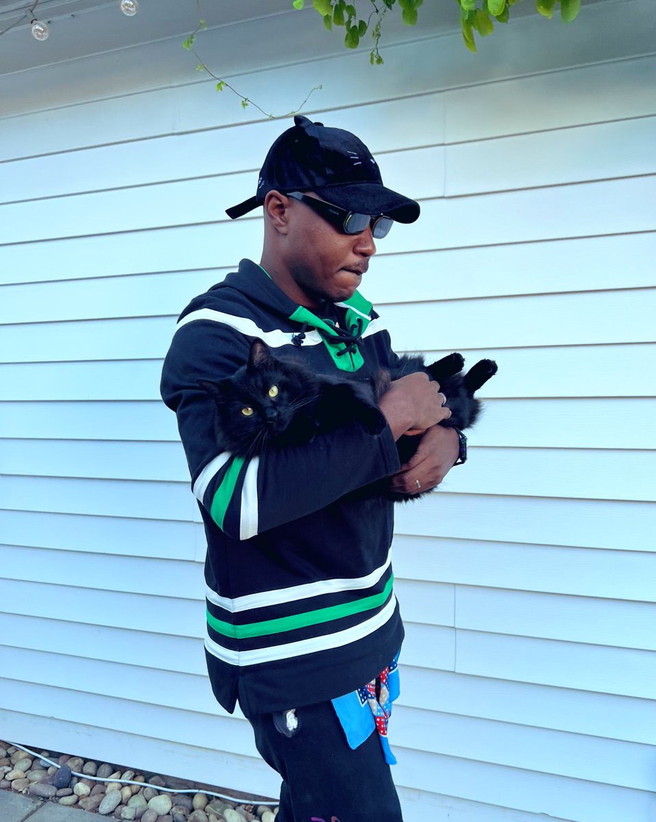 iammoshow's tweet photo. Shoutout to all my black cat lovers. We see you and appreciate you 🖤 https://t.co/mrTBM3gYvy