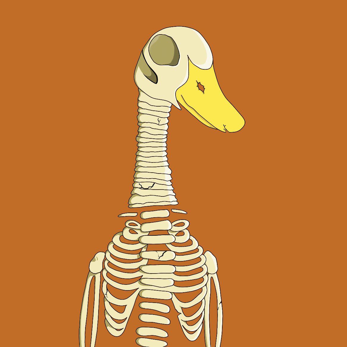 I'm glad to inform you that the first NFTs of my collection came out, and their initial price is:LESS than 1$. 
 It's time to participate in the auction and join our club!
Be cool. Be goose. #NFTs #NFTCommunity #Halloween #Skeleton #NFTGiveaways #opensea #Twitter