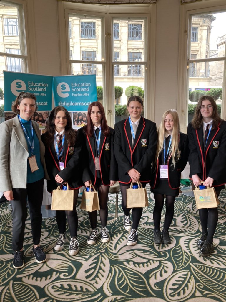 gacomputing's tweet photo. Thanks to @CyberResScot @Judemccorry for hosting @girvanacademy today at #CSSummit22 and @DigiLearnScot for looking after us. Well done Emily speaking in front of all the attendees! And to Lucy from @SL_THS_BusComp for winning the CTF comp. @SACEducation https://t.co/f2yw53ELmM