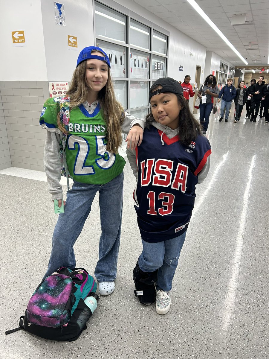 Twin Day at The Shores! 6th grade rocked it today! <a href="/smply_chell/">Michelle Smith, Ed.S</a> <a href="/MegeanStokes/">Megean Stokes</a> <a href="/MrsScott_2012/">Abby Scott</a> <a href="/KimberleySorre1/">Kimberley Sorrell</a> <a href="/ShoresMiddle/">Potomac Shores Middle School</a>