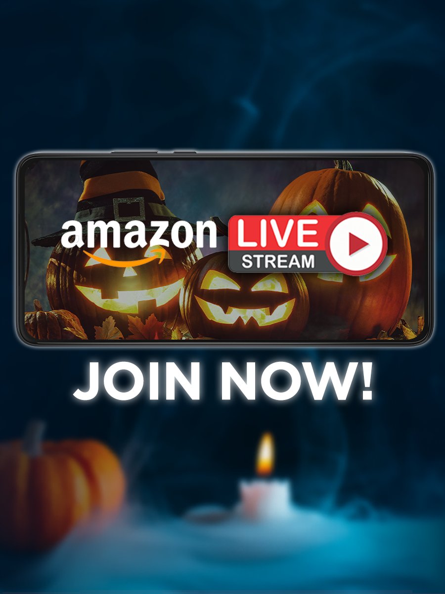 You're in for a pre-Halloween treat🎃Tune in today for our @Amazon live show. See our expert demo our newest phones, including motorola edge. Plus, he'll answer your questions during the stream Watch at 12:30 CT: amzn.to/3sGuNpa Watch at 4:00 CT: amzn.to/3SNdRrH