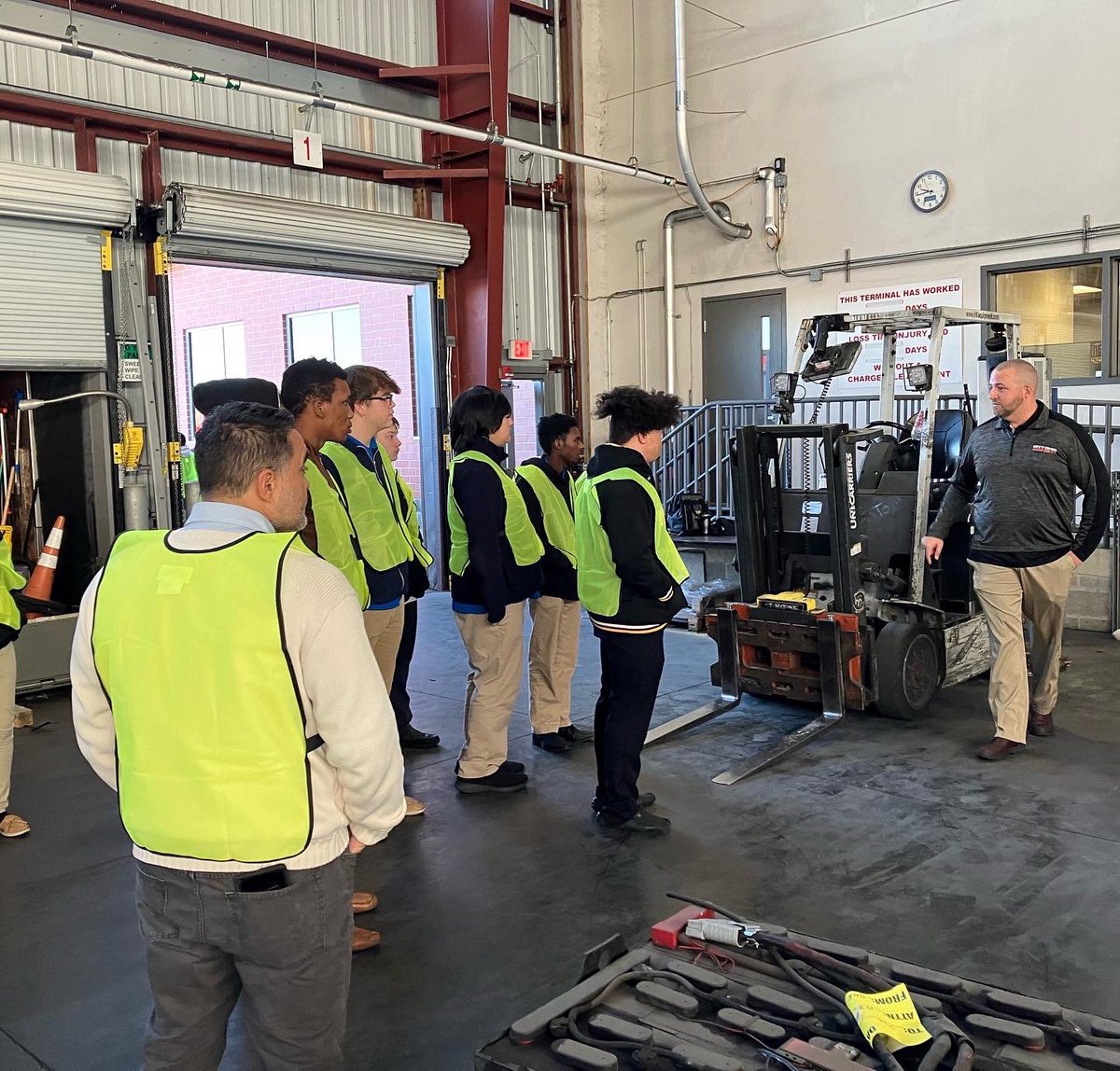 Nazareth Prep (@nazarethprep) on Twitter photo On October 24th, PITT OHIO hosted the senior class of Nazareth Prep at the Cheswick terminal for a program about different career opportunities. Company management was available to give tours, answer questions and let students see the equipment up-close. 
Thanks <a href="/PITTOHIO/">shrads</a>! 👏🏻 On October 24th, PITT OHIO hosted the senior class of Nazareth Prep at the Cheswick terminal for a program about different career opportunities. Company management was available to give tours, answer questions and let students see the equipment up-close. 
Thanks <a href="/PITTOHIO/">shrads</a>! 👏🏻