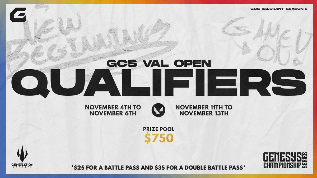 Genesys Championship Series tweet media