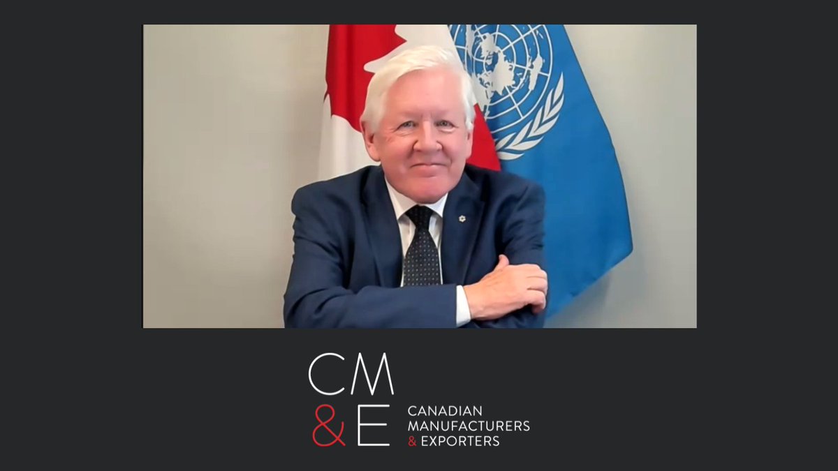 “While supply chains may be disrupted, they will be restored,” shares <a href="/BobRae48/">Bob Rae</a>.

CME is actively working on behalf of manufacturers to try and improve supply chains. We see it as one of our key fights to ensure manufacturing stays strong for decades to come. #ManufacturingNow