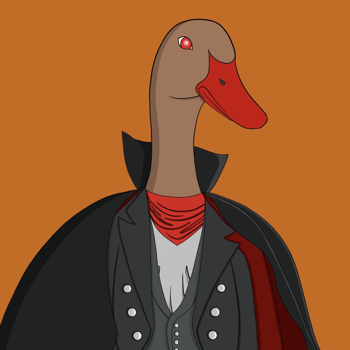 I'm glad to inform you that the first NFTs of my collection came out, and their initial price is:LESS than 1$. 
 It's time to participate in the auction and join our club!
Be cool. Be goose. #openseaartists #opensea #NFTs #cryptocurrencies #COVID19 #Halloween #VampireAcademy