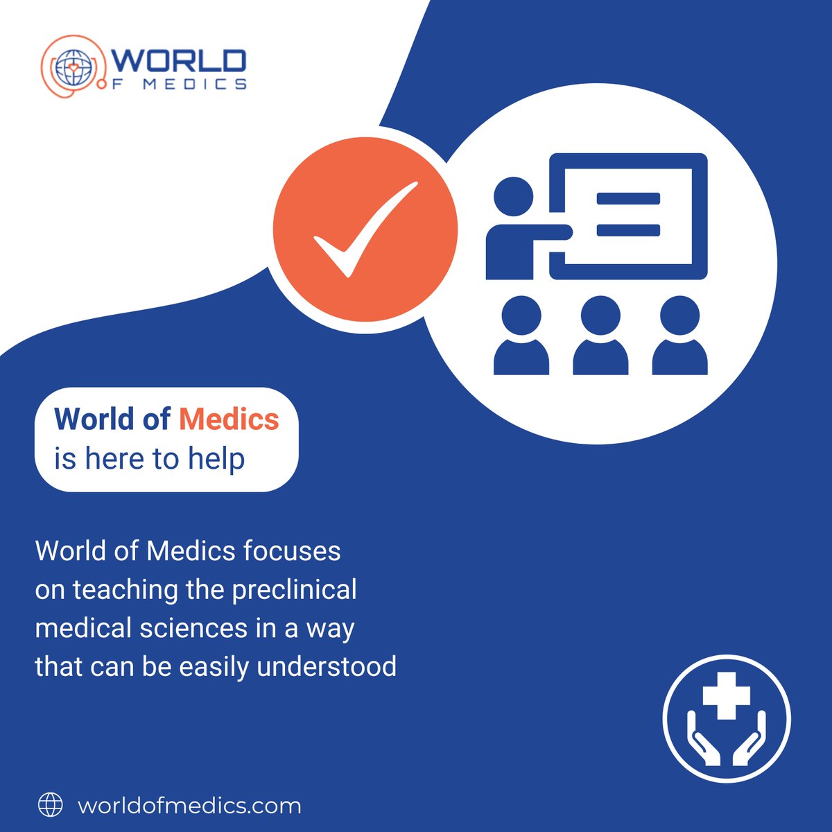 World of Medics is here to help you in your clinical studies and understanding of the preclinical medical sciences. 

#WorldofMedics #MedicalTutorials #HumanBody #Doctor #Medic #Nurse #MedicalStudent #MBChB #MD