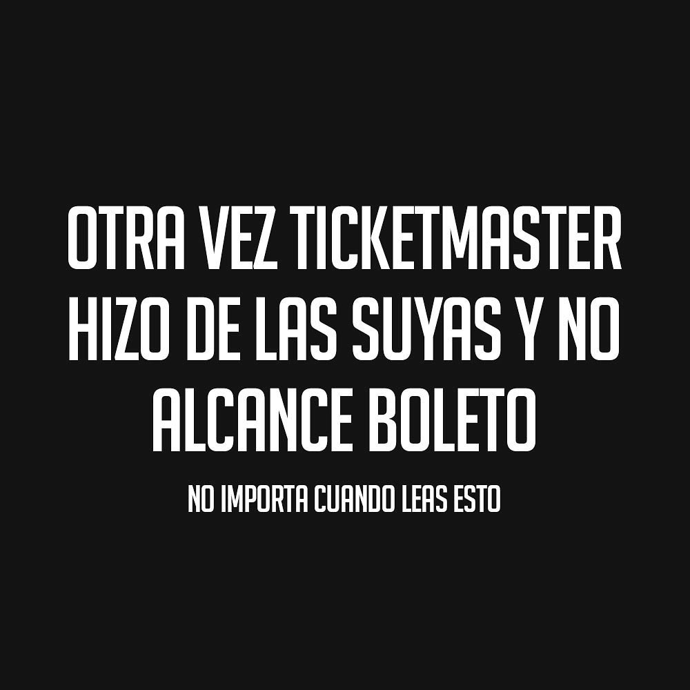 Otra vez el mago hizo su magia #ticketmaster #palnorte23 #estafa