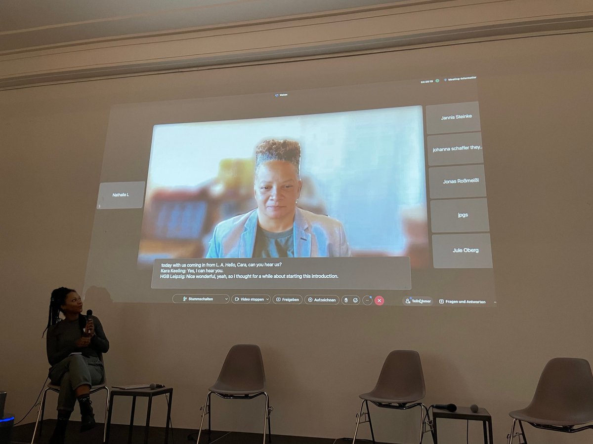 queer-o-mat (@queeromat) on Twitter photo It is happening! #any_onefutures opened with <a href="/ProfessorKK/">Kara Keeling</a>'s talk "Towards TransQueerOS", moderated by @Aayyllen. Full house and packed workshop from Varia is running. At 7pm we gonna continue online with <a href="/LondonLabrish/">kelly foster</a> & <a href="/fran_digital/">@fran_digital@social.tchncs.de</a> It is happening! #any_onefutures opened with <a href="/ProfessorKK/">Kara Keeling</a>'s talk "Towards TransQueerOS", moderated by @Aayyllen. Full house and packed workshop from Varia is running. At 7pm we gonna continue online with <a href="/LondonLabrish/">kelly foster</a> & <a href="/fran_digital/">@fran_digital@social.tchncs.de</a>