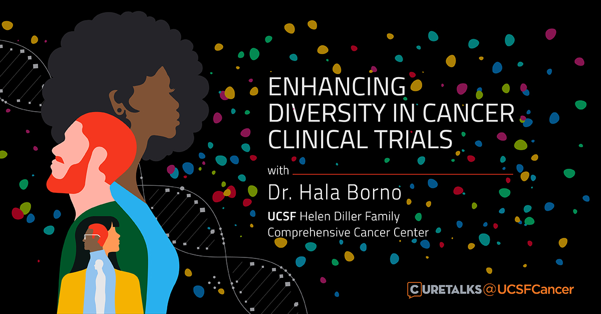 CureTalks's tweet photo. Lack of diversity in cancer #clinicaltrials means underserved populations are less likely to benefit from the best hope for cure. Listen to Dr Borno 
@UCSFCancer &amp; @MYELOMAhope discuss increasing minority representation in potentially life-saving trials.
https://t.co/wAMtLUrm6m https://t.co/mYEqrFaa0r