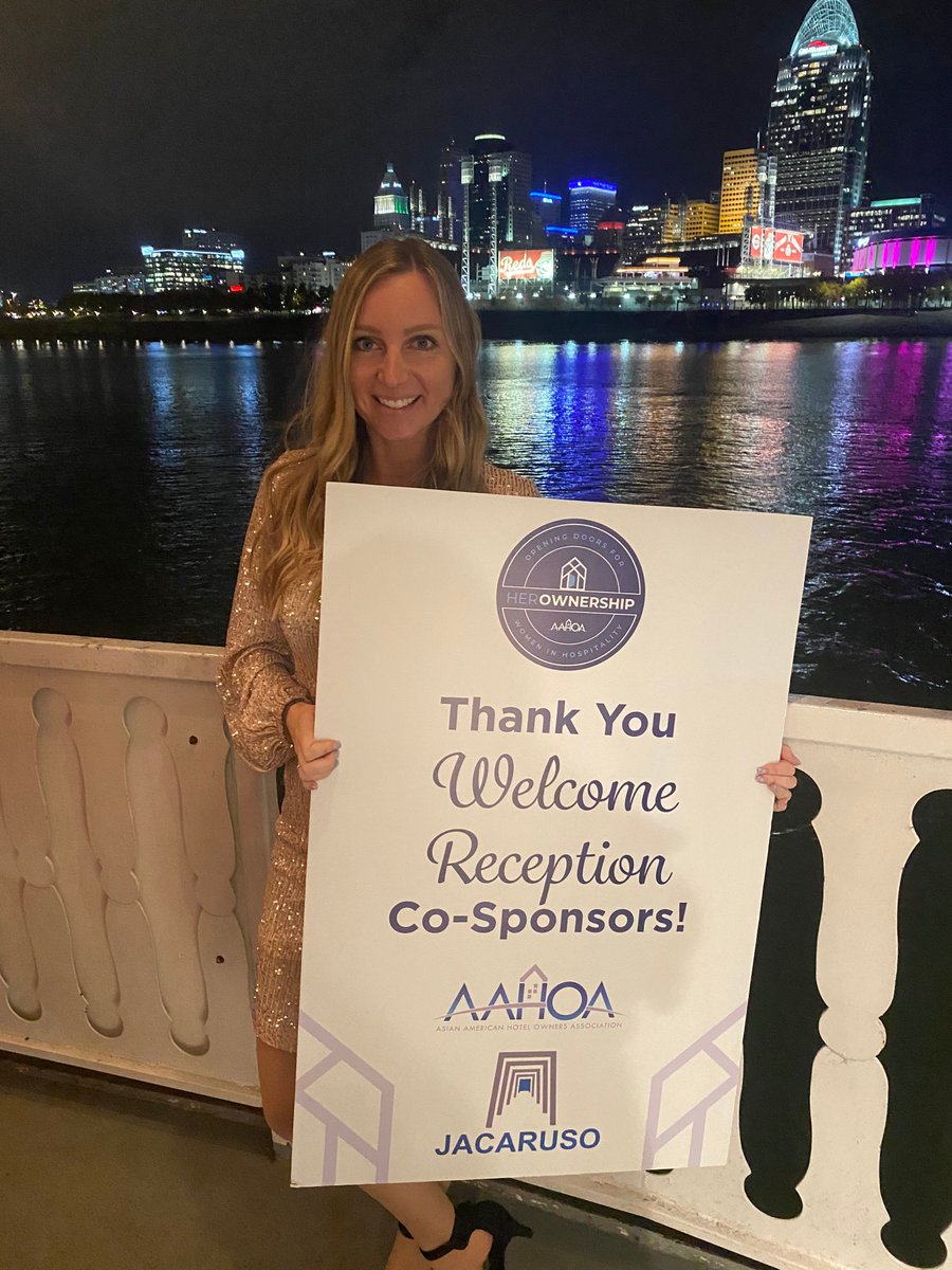 JacarusoInc's tweet photo. About last night...
Our Senior Sales Director, Cheryl, kicking off the @AAHOA HerOwnership Conference welcome reception in style with some of our favorite familiar faces.
#jacaruso #aahoa #herownership #womeninhospitality #hotelsales #remotehotelsales https://t.co/QV5ZI4qh6m