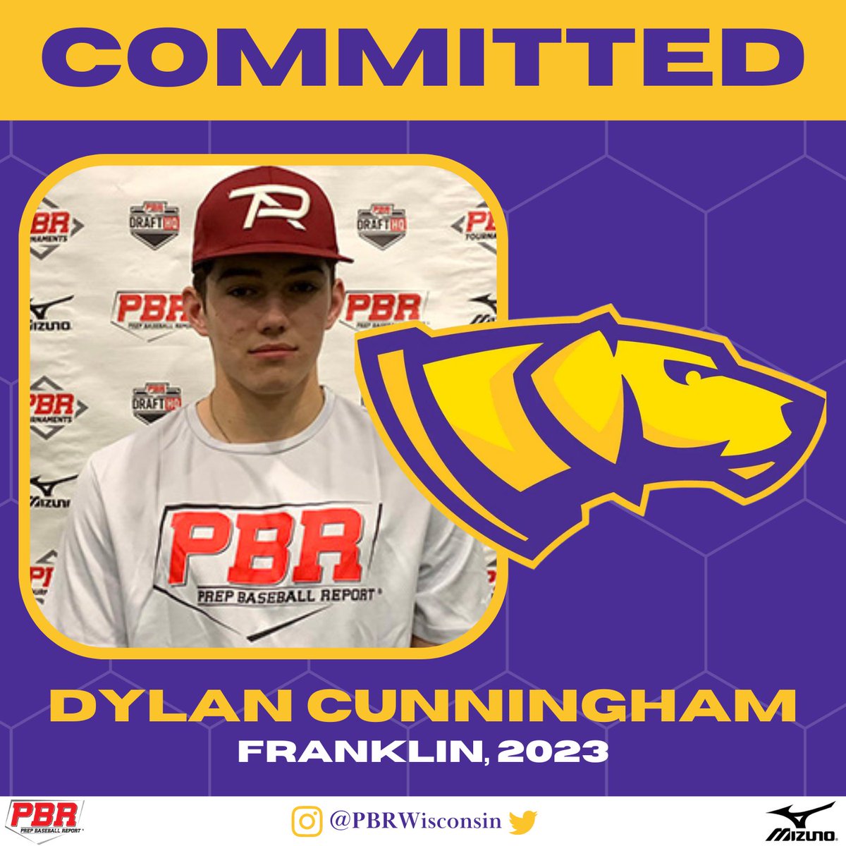 C/INF Dylan Cunningham (Franklin, 2023) commits to Wisconsin - Stevens Point. 

👤PROFILE: bit.ly/3TPyTHS