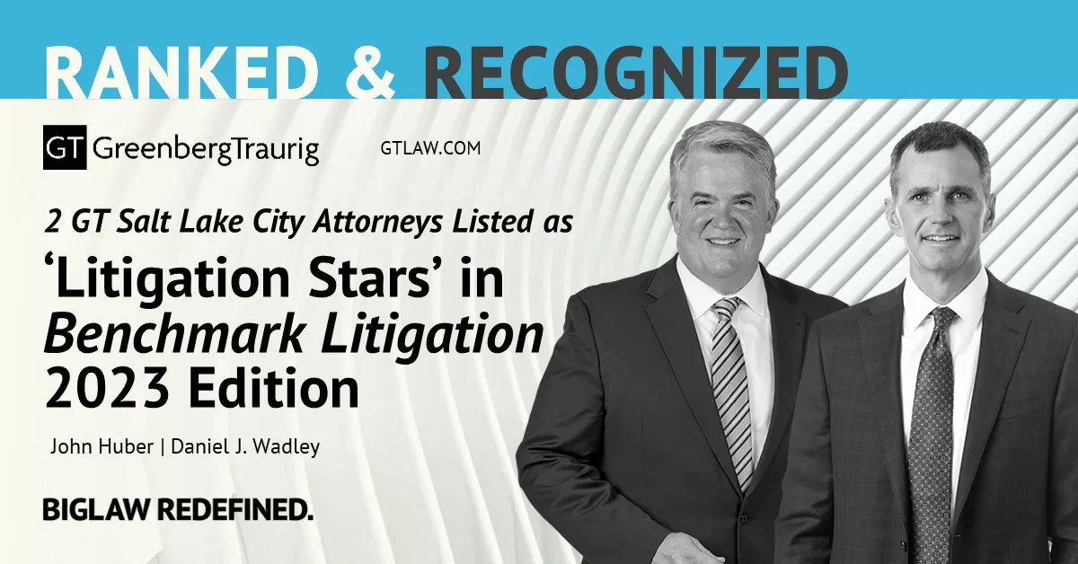 Greenberg Traurig LLP tweet media