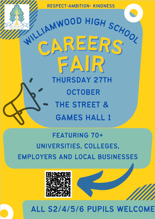 WilliamwoodHS's tweet photo. We really look forward to seeing you at tonight's Careers Fair from 6:30pm to 8:30pm. https://t.co/DwrW9zBAOr