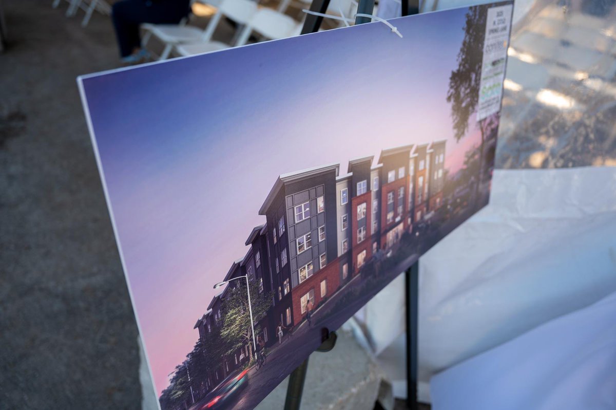 Today, we broke ground on the Coldspring Metro Station. The continued expansion of transportation services across Baltimore is essential for our growing city and ensuring that residents have access to safe, quality, and efficient transportation.