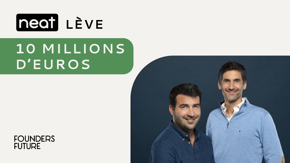 foundersfuture's tweet photo. Neat lève 10M€ et signe la plus grosse levée seed jamais réalisée du secteur de l’assurance embarquée. 💪
Nous sommes fiers d’accompagner le développement de cette pépite !
👉 https://t.co/6LWUJcggdd
#foundersfuture #FFFamily #VC #assuretech https://t.co/g50rcB1EQY