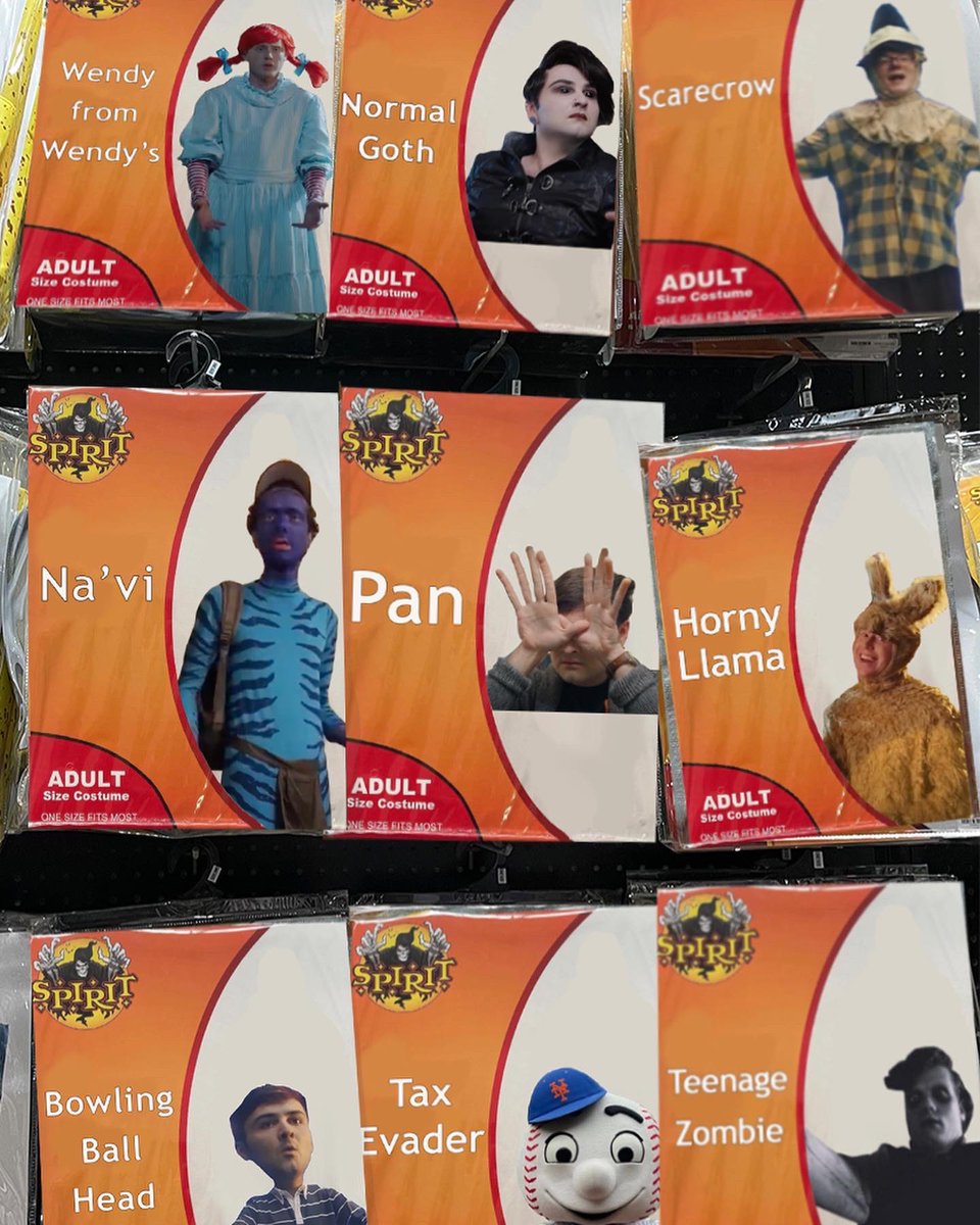 PlsDntDestroyer's tweet photo. Went to Spirit Halloween and this is all they had left🤨 https://t.co/yF3CTXmMl5