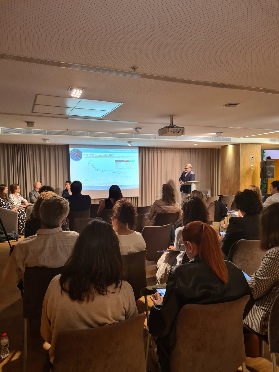 TOncologicas's tweet photo. Mesa de Genitourinario, Ginecológico, Inmunoterapia y Piel de la VI Edición de la Jornada Anual de Tertulias Oncológicas con Josep M.Piulats, Miguel Fernández de Sanmamed, Beatriz Pardo, Iván Márquez Rodas @ivanpantic1980 y Eva Muñoz @evamuco. https://t.co/5XtryOirHl