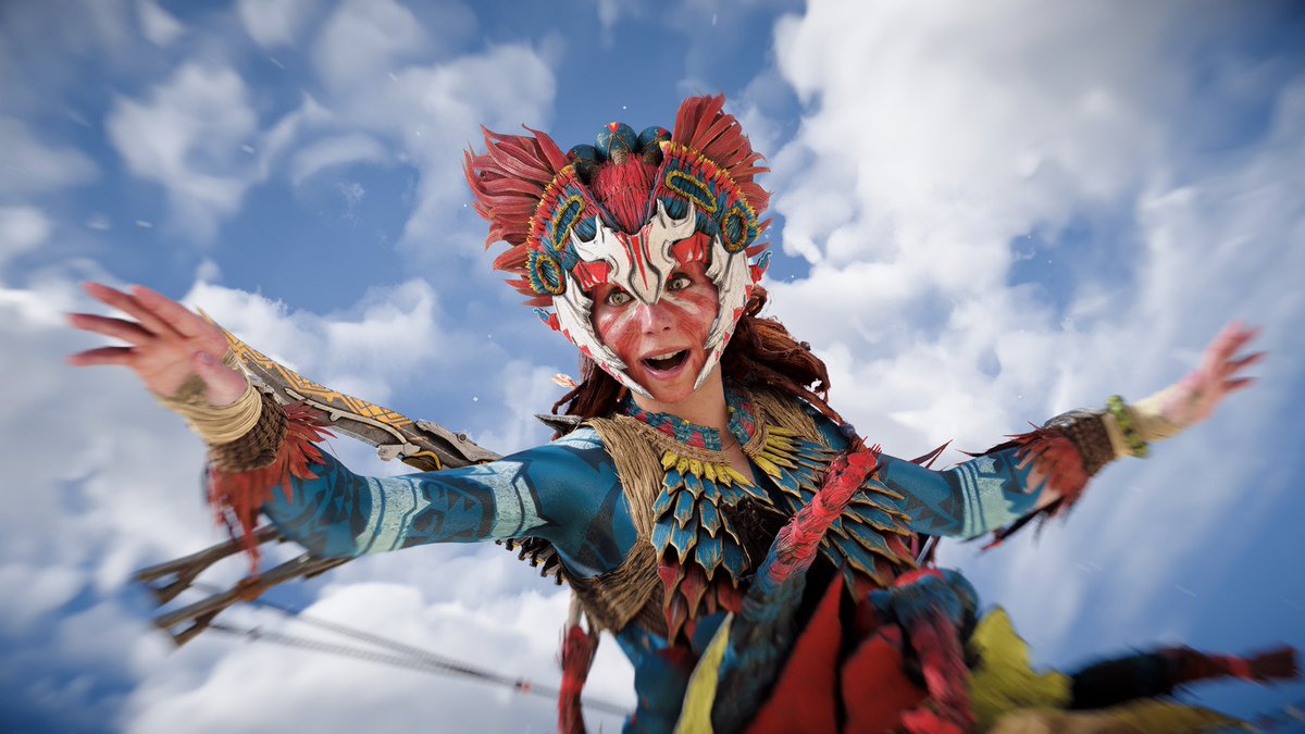 ora_zinhoVP's tweet photo. Moment of glory pt2
#RedBullCapturePointNL #Contest #HorizonForbiddenWest #photomode #VirtualPhotography #PS4share https://t.co/s6xxbgbe3M
