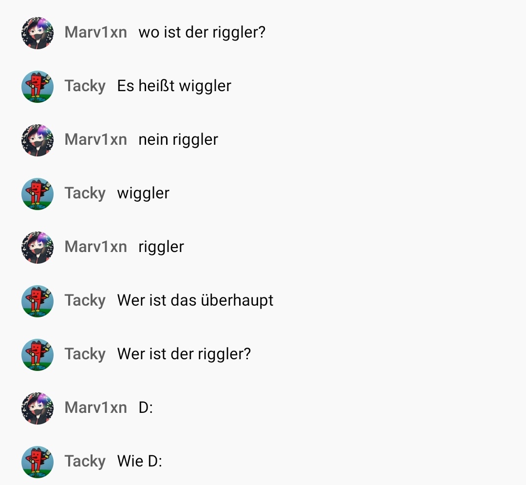 Dävid on Twitter: "YouTube Livestream-Chat vor dem Start:"