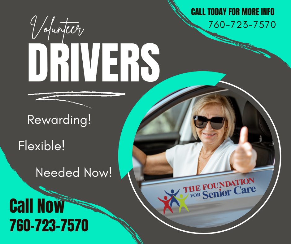 FallbrookSenior's tweet image. We are always looking for people willing to help a senior. Call for details.