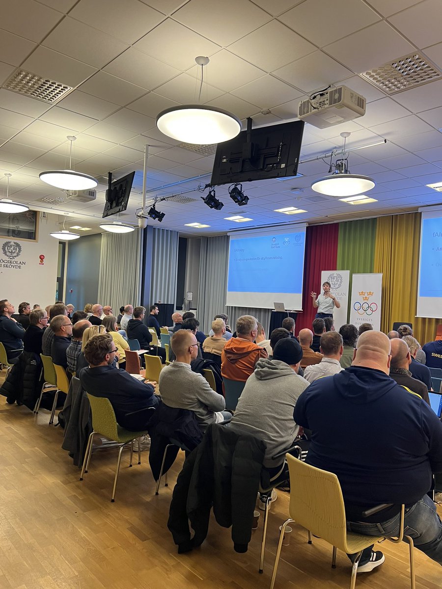 Anton Kalén (@antonkalen) on Twitter photo First day on Skövde Sports Analytics Summit done!
Great talks from <a href="/ArjavTrivedi/">Arjav Trivedi</a>, <a href="/LiuPatla/">Patrick Lambrix</a> and Daniel Svensson! First day on Skövde Sports Analytics Summit done!
Great talks from <a href="/ArjavTrivedi/">Arjav Trivedi</a>, <a href="/LiuPatla/">Patrick Lambrix</a> and Daniel Svensson!
