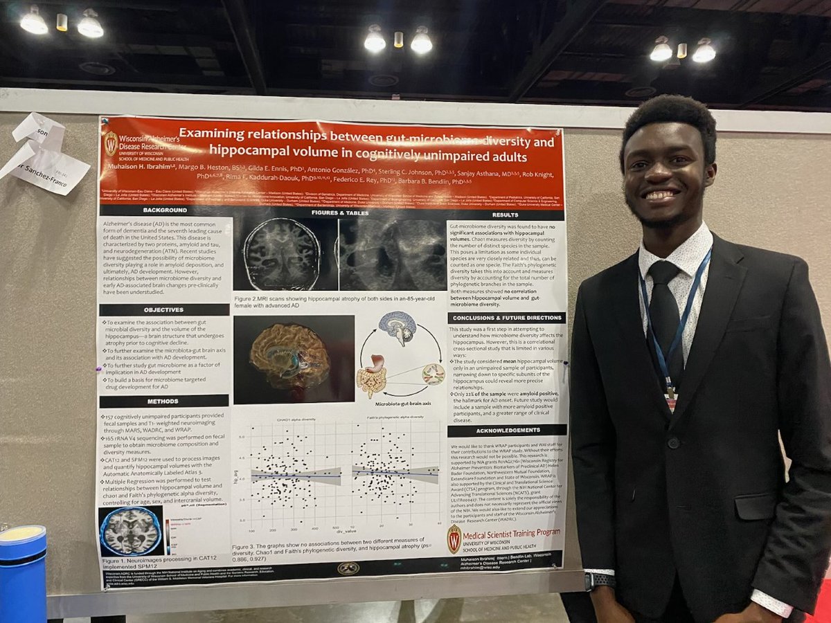 UW MSTP (University of Wisconsin-Madison) (@uwmstp) on Twitter photo Congrats to <a href="/IbrahimMuhaison/">Muhaisin Ibrahim</a> (2022 #MSTPSummerScholar) presenting his poster at #2022NDiSTEM in #SanJuan! <a href="/sacnas/">SACNAS</a>
UW faculty mentor: <a href="/BendlinLab/">Bendlin Lab</a>
<a href="/UWMSTP/">UW MSTP (University of Wisconsin-Madison)</a> peer mentor: @jakeokhous Congrats to <a href="/IbrahimMuhaison/">Muhaisin Ibrahim</a> (2022 #MSTPSummerScholar) presenting his poster at #2022NDiSTEM in #SanJuan! <a href="/sacnas/">SACNAS</a>
UW faculty mentor: <a href="/BendlinLab/">Bendlin Lab</a>
<a href="/UWMSTP/">UW MSTP (University of Wisconsin-Madison)</a> peer mentor: @jakeokhous