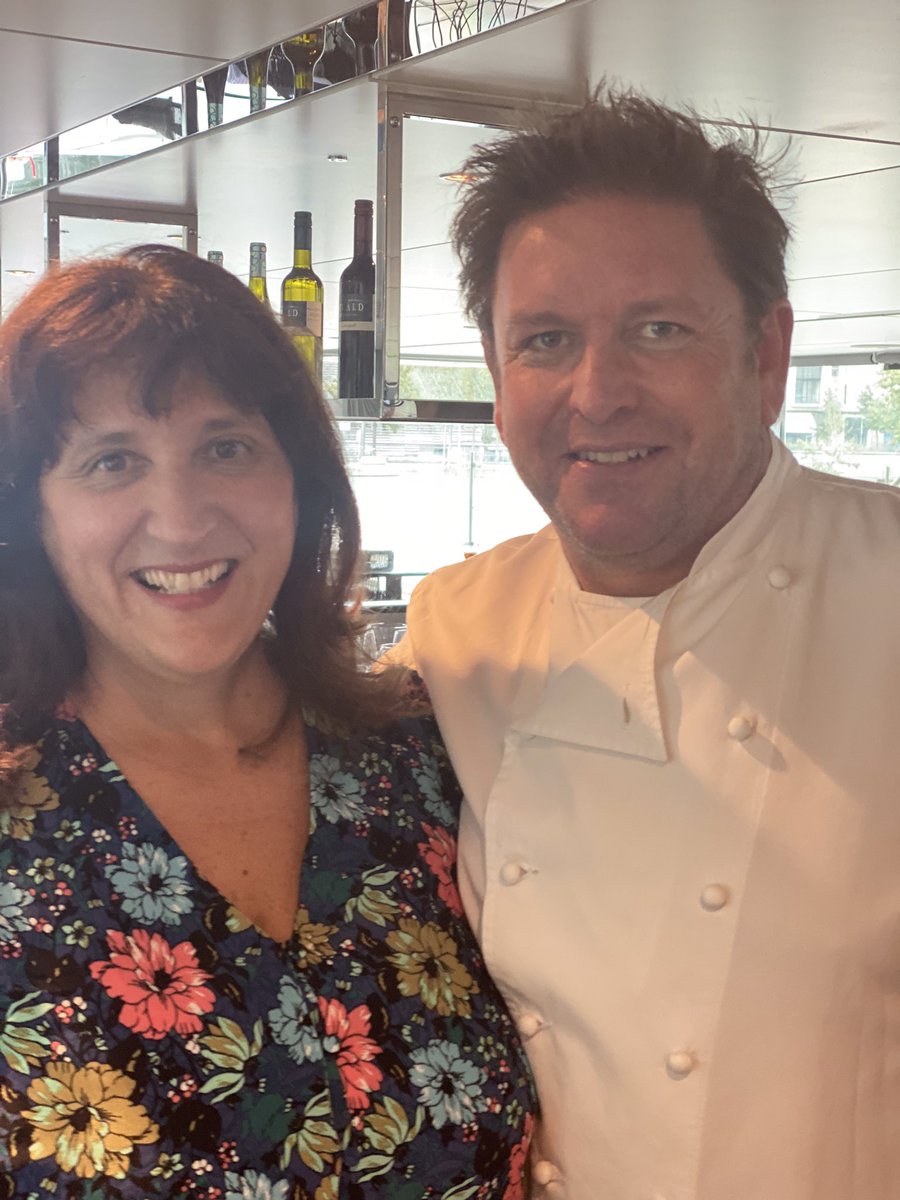 A lovely afternoon meeting James Martin in Lyon, France