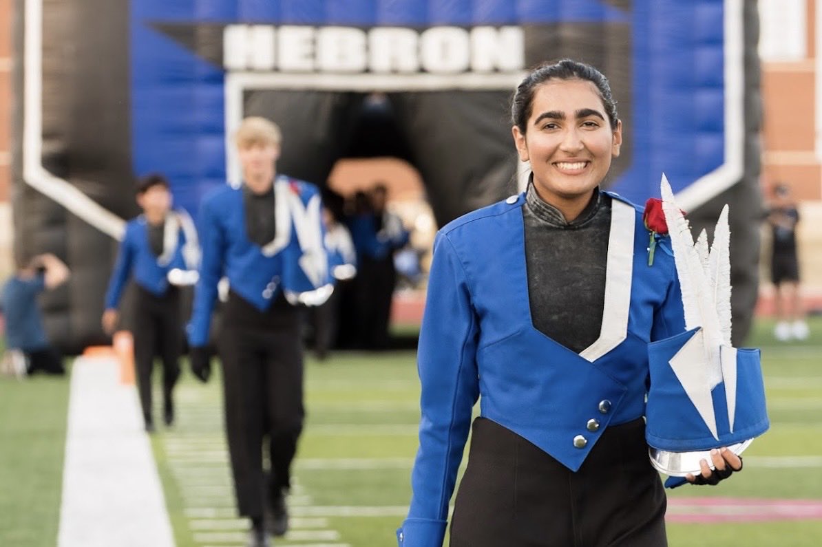 TheHebronBand's tweet image. #ThrowbackThursday to Senior Night at the Woodshed a couple weeks back! We had a wonderful night getting to honor our seniors on the field. Thank you for all of the hard work that you pour into our program! #HPND #AIATT #SeniorNight #hebronband
