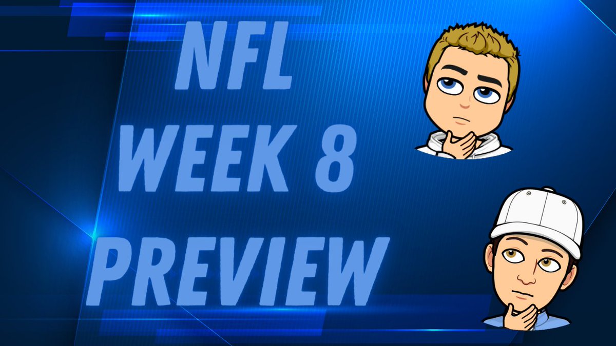 2BrosSportPod's tweet photo. On this podcast, Hunter and Dakota preview Week 8 of the NFL for this week's episode. In this one we start off with our Pop and Flops from last week and end it off with a preview of Week 8 of the NFL.

Don’t forget to leave a like, comment, and subscribe!
#podcast #sports #nfl https://t.co/4FiHmidsE2