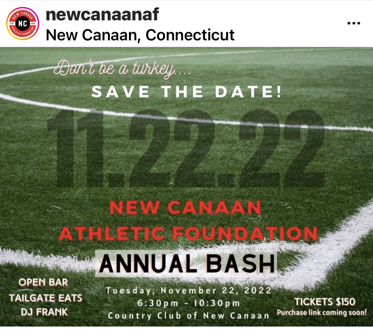 Join us. We support fields, facilities and upgrades to the experiences for our athletes - both youth and high school. <a href="/tdinan/">Terry Dinan</a> <a href="/ncramsathletics/">NC Athletics</a> <a href="/NCAdvertiser/">NewCanaan Advertiser</a>
