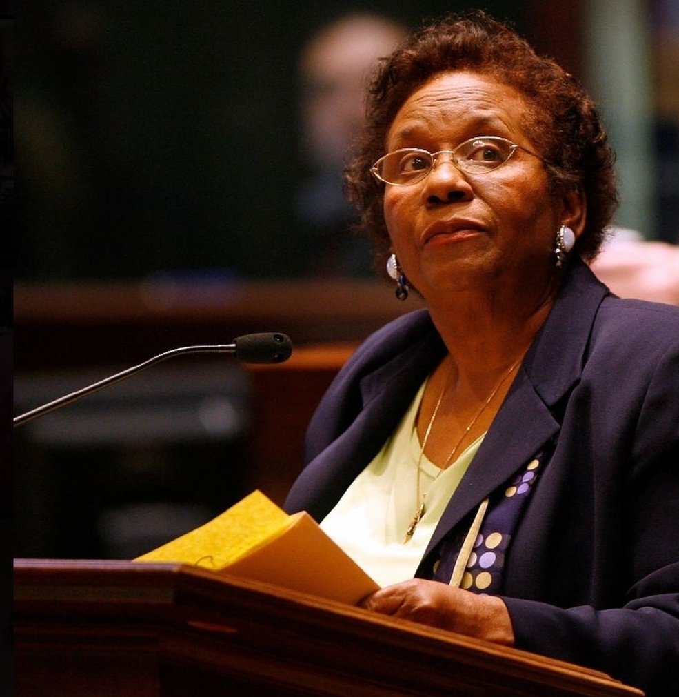 My Soror has become an Ivy Beyond the Wall. I'm sorry to hear of the passing of Rep. Barbara Ward Cooper. Although I didn't know her personally, I watched her tireless service for years in the #TNleg and I'm thankful for it. Rest well. 📷:@TNblackcaucus