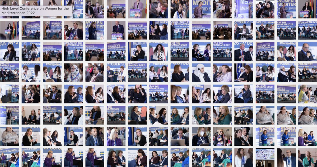 UfMSecretariat's tweet photo. 📸 Revisit the #UfM #Women4Mediterranean Conference with our photo gallery !
🔛https://t.co/ggyvbXapgo https://t.co/tsjniC7Vjf