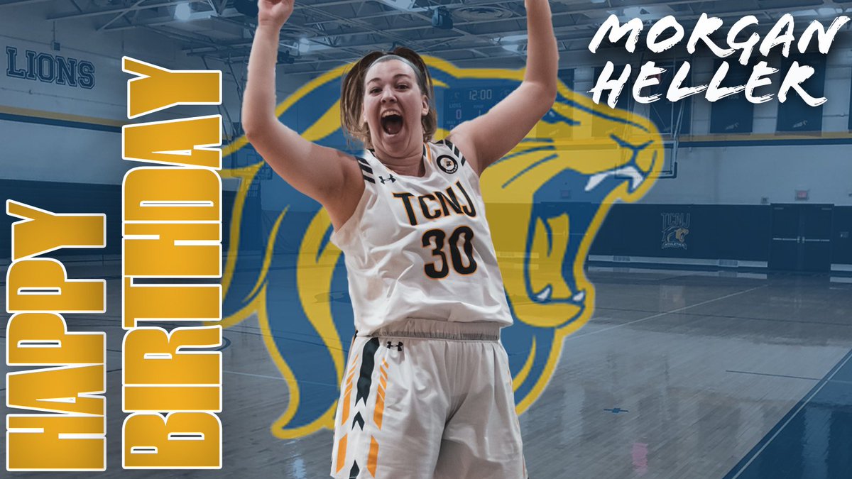 tcnjwb's tweet photo. We don’t know about you, but she’s feeling 22! Happy birthday to senior and resident Swiftie, Morgan Heller!!! #TCNJ #LionPride #LionHearted #WhateverItTake https://t.co/6eyBhlp2F5
