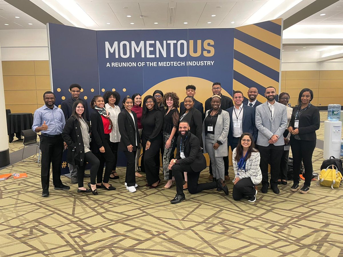 Nmachi_A's tweet photo. Over the past few days I've had the fortunate opportunity to start my journey as one of the 2022 SMDP Scholars!

This is a remarkable program that pairs current students with established mentors in the MedTech industry to increase diversity in MedTech. @smdpscholars https://t.co/97irRwwngU