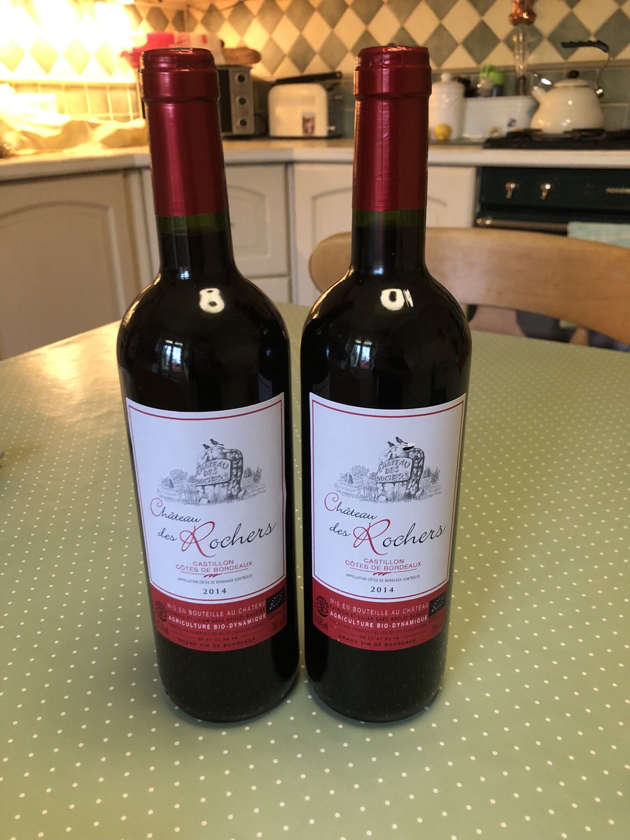 My mum went to a chateau for lunch with her friend, she hadn’t been there since my dad died in 2003. The owner recognised my mum and asked after my dad. He then asked her to wait a minute and produced 5 cases of wine my dad ordered before he died. Honourable doesn’t come close❤️