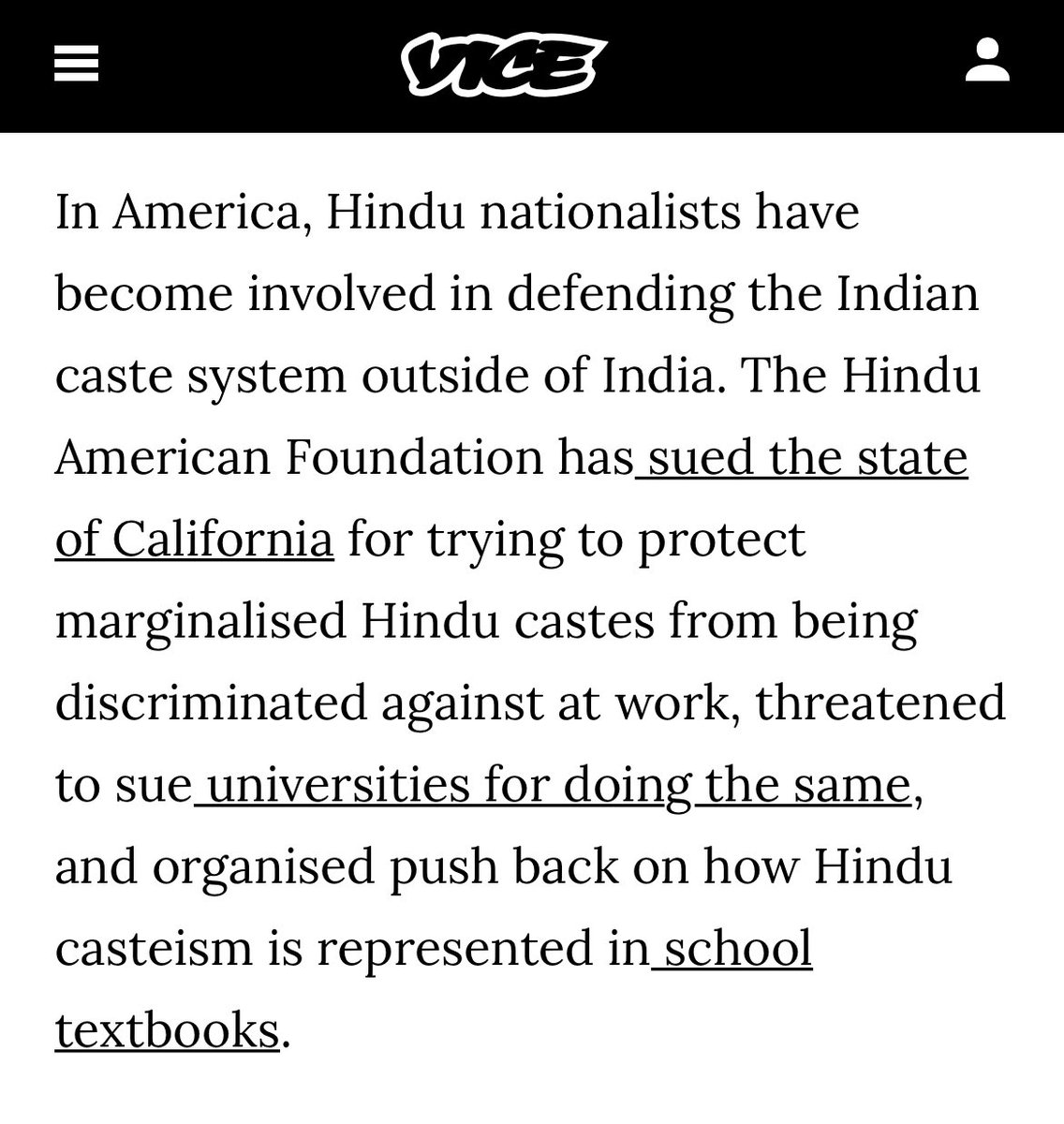 SuhagAShukla's tweet photo. Hi @SaharHGhazi @Narcomania @pallavipundir: as you’re based in Pakistan, Jakarta &amp; London, you don’t seem to understand the legal basis of @HinduAmerican’s landmark civil rights actions in California. 

Prior to horribly distorting our work, shouldn’t you have at least called us? https://t.co/izMinaljXT