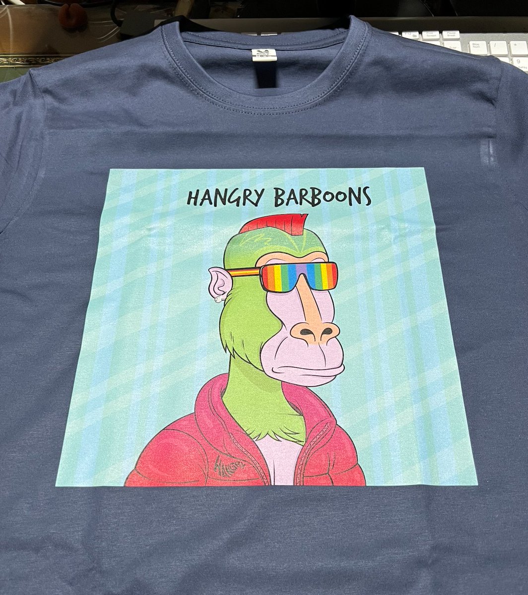 enrique00429671's tweet photo. A little gift to myself; after this @HangryBarboons next one will be a @BoredHashClub ape😎 and after that a @HGraphPunks coineyes. Just the beginning🤪 https://t.co/ikd3gk0eJI