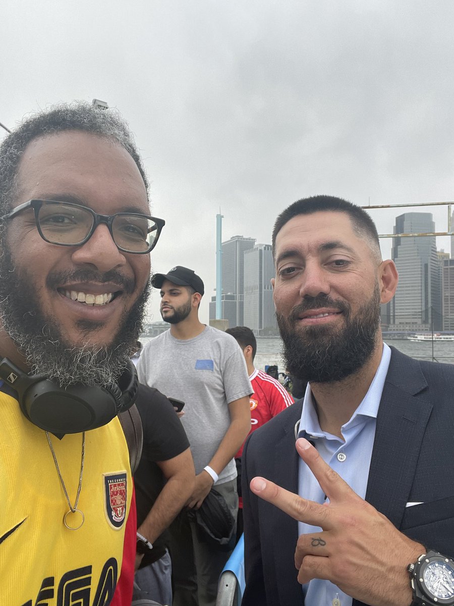 thebanterpubfc's tweet photo. .@Carnegro was able to head to #DestinationBK and see the awesome @CBSSportsGolazo team do their great work. Thanks to the @paramountplus @CBSSportsNet team for a really awesome atmosphere! Can’t wait for the next one. @kate_abdo @100Purcent @clint_dempsey #ThierryHenry https://t.co/4RmUgCtFoP