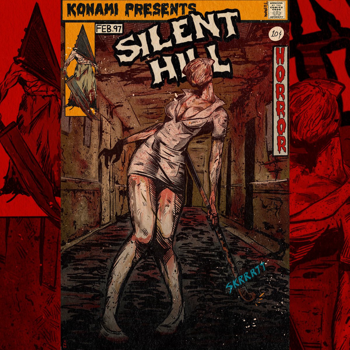 So stoked for the #silenthill remake! 

<a href="/Konami/">Konami</a> <a href="/SilentHill/">Silent Hill Official</a> #art #ComicArt #digitalart #horror #horrorgames