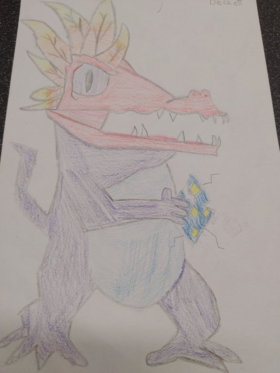 RebeccaBeiter's tweet photo. The aquawolf turns into a mermaid. A rainbow dragon carries a powerful ember. The lunacore has magical horns. Flametail is a loyal pet to mages. #classcraftpets @classcraftgame https://t.co/o2MwiD4AgN