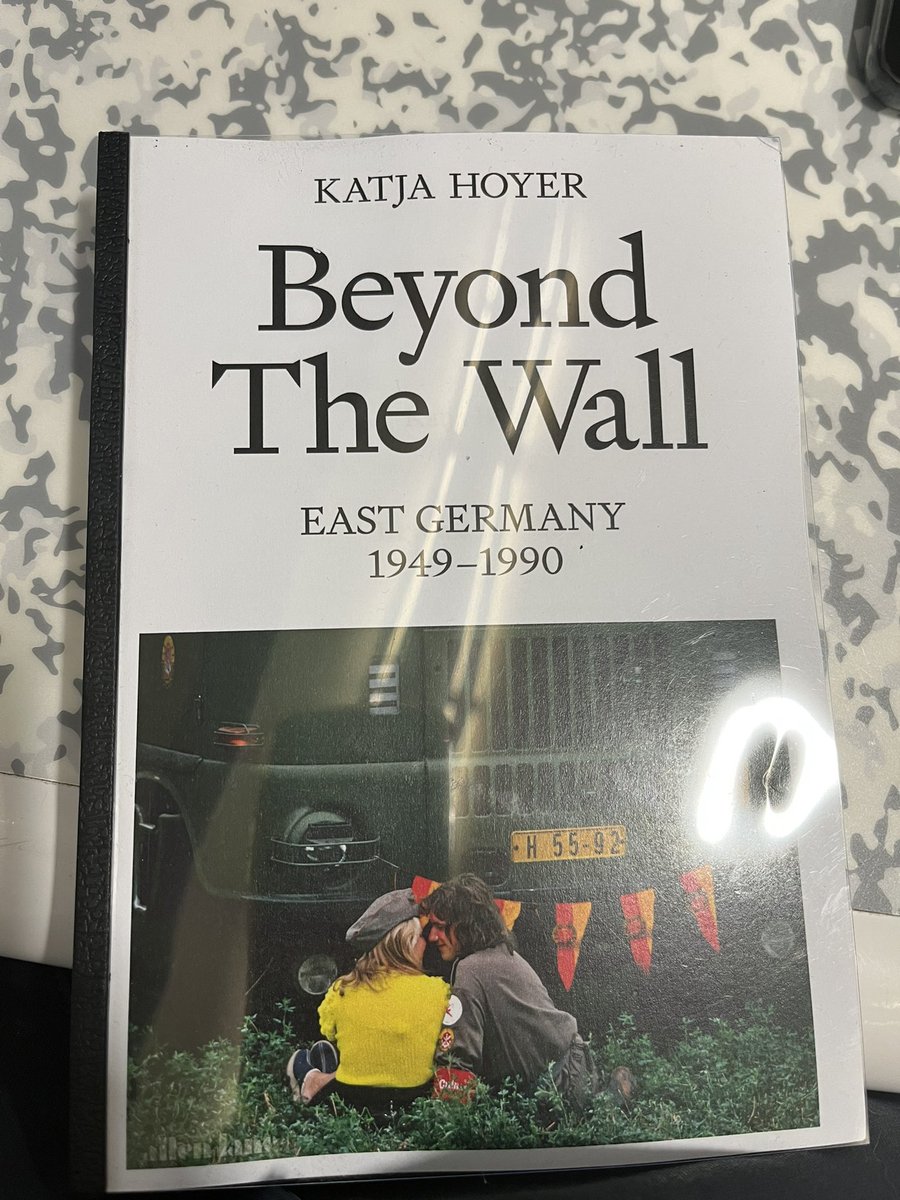 I’m not sure people are ready for this brilliant book that we’re publishing next year! Beyond the Wall by @hoyer_kat is the story of East Germany in full colour and it’s totally engrossing