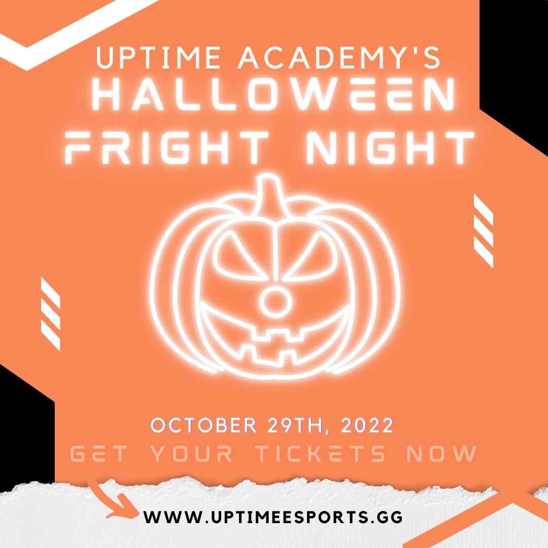Check out Uptime Academy Locations this weekend for our first ever Halloween Fright Night!