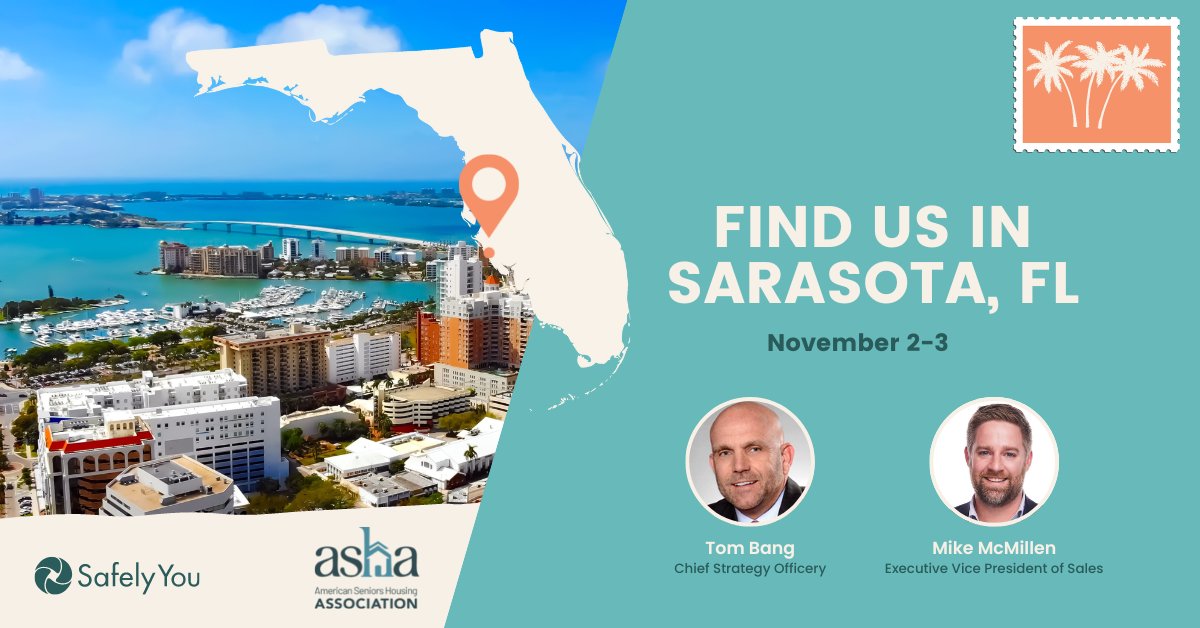 It’s our honor and pleasure to be included in the ASHA 2022 Chairman's Circle in Sarasota, FL Nov 2-3. Connect with Tom and Mike about overcoming challenges and advancing opportunities in senior housing, including how to make the most of innovation.