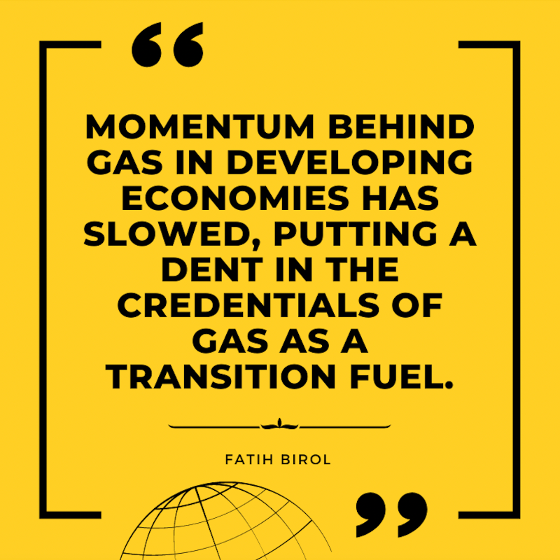 BackchannelNews's tweet photo. World Energy Outlook 22 from the IEA shuts down the myth that fossil gas is a transition fuel, making it clear that fossil fuels are NOT the solution to today’s climate, energy, and affordability crises.