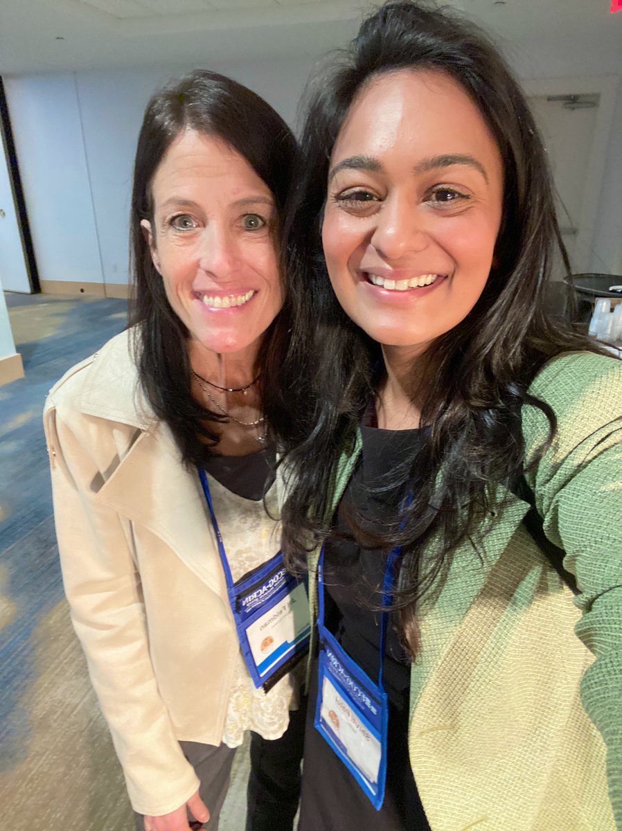ShrutiPatelMD's tweet photo. One of my favorite parts of conferences are the incredibly insightful discussions that come from coffee lines (or next to the dessert table in this case 😂)
Loved talking to @jillfeldman4 about survivorship in patients with lung cancer at ECOG-ACRIN Day ✌🏽! #lcsm #medtwitter https://t.co/EN0cxrrDn9