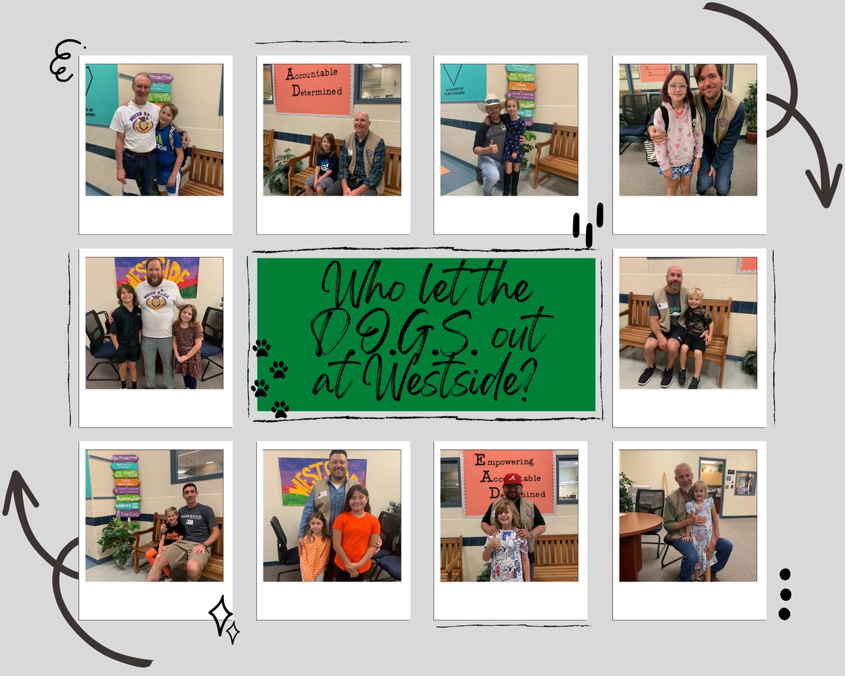 Westside has had so many Watch D.O.G.S. this month!! #1LISD #WatchDOGS