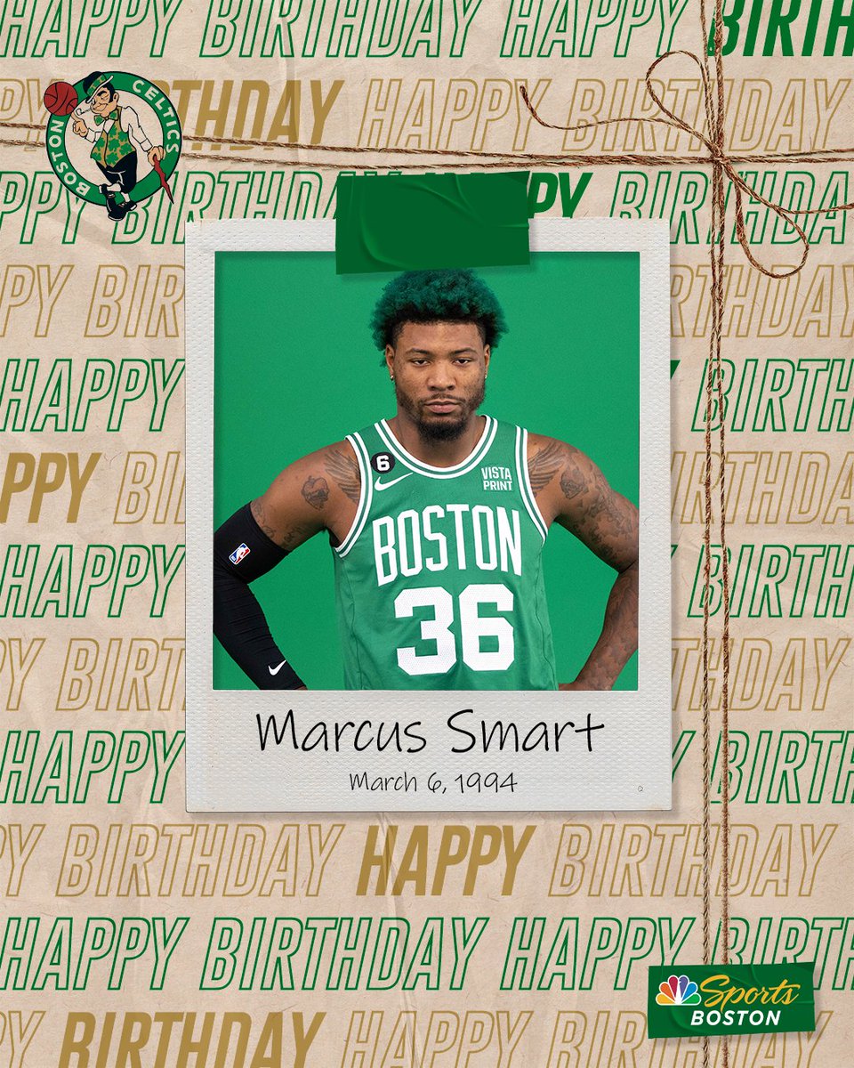 NBCSCeltics's tweet image. Happy Birthday, @smart_MS3 🎂

#BleedGreen